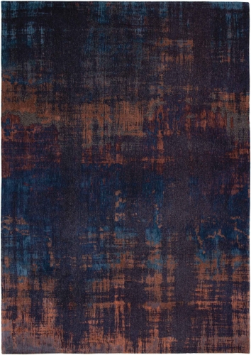 Dywan Granatowo Miedziany 100 x 140 cm Louis de Poortere        
