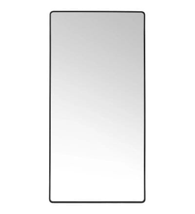 LUSTRO RIPPLE BOLIA - ROZMIAR 160X80 CM, CZARNE