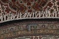 Okrągły Czarno Beżowy Dywan Orientalny Reza's 206x206 cm