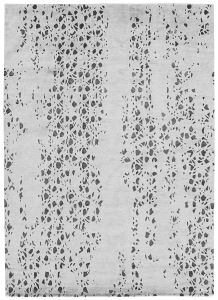 Szary Ekskluzywny Chodnik 3D Reza's 60x90 cm