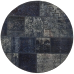 Granatowy Dywan Okrągły Perski rózne rozmiary Reza's