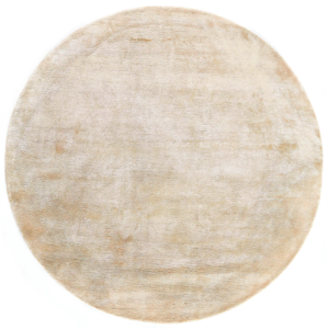 Okrągły Beżowy Dywan Gładki  różne rozmiary Reza's 