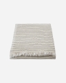 Pled Alice stripe, Dark grey 200 x 140 cm House Doctor