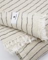 Pled Alice stripe, Dark grey 200 x 140 cm House Doctor