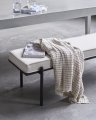Pled Alice stripe, Dark grey 200 x 140 cm House Doctor