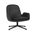 Fotel Obrotowy Era Niski  skórzany rózne kolory Normann Copenhagen 