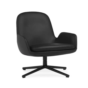 Fotel Obrotowy Era Niski  skórzany rózne kolory Normann Copenhagen 