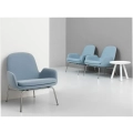 Fotel Obrotowy Era Niski  skórzany rózne kolory Normann Copenhagen 