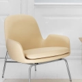 Fotel Era Niski Na Dębowych Nogach Czarny Normann Copenhagen