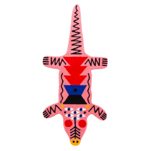 DYWAN OGGIAN CROCOPINK M (SHAPED) QEEBOO