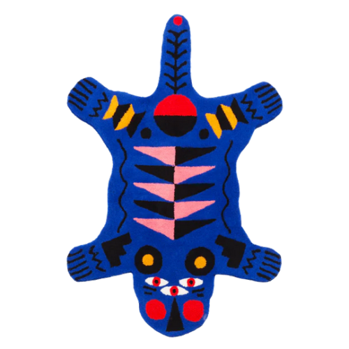 DYWAN OGGIAN BLUE PANTHER L (SHAPED) QEEBOO