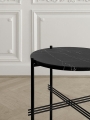 Stolik TS table S Glass / Marble średnica 40cm GUBI