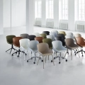 Krzesło Obrotowe Hyg Black Alu Czarne Normann Copenhagen