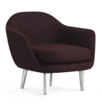Fotel Sum Aluminiowa Podstawa różne kolory Normann Copenhagen 