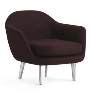 Fotel Sum Aluminiowa Podstawa różne kolory Normann Copenhagen 