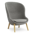 Fotel Hyg Wysoki Dąb różne kolory Normann Copenhagen 