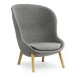 Fotel Hyg Wysoki Dąb różne kolory Normann Copenhagen 