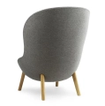Fotel Hyg Wysoki Dąb różne kolory Normann Copenhagen 