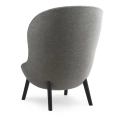 Fotel Hyg Wysoki Czarny Dąb różne kolory Normann Copenhagen