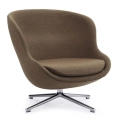 Fotel Obrotowy Hyg Niski Aluminiowa Podstawa różne kolory Normann Copenhagen 
