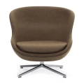 Fotel Obrotowy Hyg Niski Aluminiowa Podstawa różne kolory Normann Copenhagen 