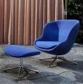 Fotel Obrotowy Hyg Niski Aluminiowa Podstawa różne kolory Normann Copenhagen 