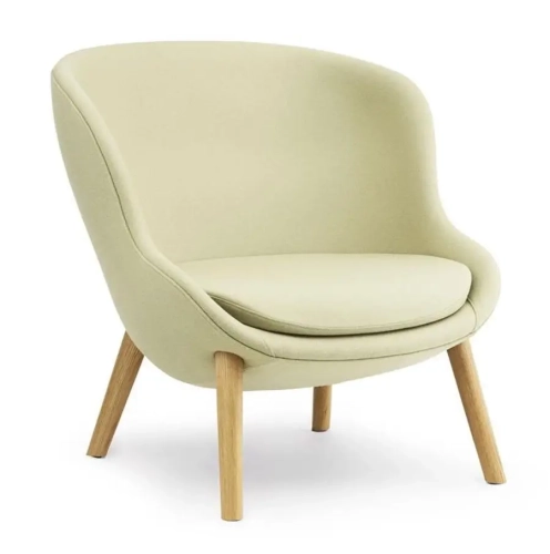Fotel Hyg Niski Dąb różne kolory Normann Copenhagen