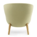 Fotel Hyg Niski Dąb różne kolory Normann Copenhagen