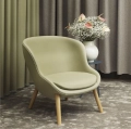 Fotel Hyg Niski Dąb różne kolory Normann Copenhagen