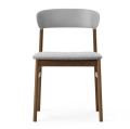 Krzesło Herit Ciemny Dąb Tapicerowane różne rozmiary Normann Copenhagen 