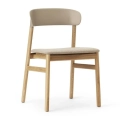 Krzesło Herit Jasny Dąb Tapicerowane różne rozmiary Normann Copenhagen 