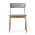 Krzesło Herit Jasny Dąb Tapicerowane różne rozmiary Normann Copenhagen 