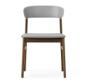 Krzesło Herit Ciemny Dąb Skórzane różne rozmiary Normann Copenhagen  