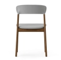 Krzesło Herit Ciemny Dąb Skórzane różne rozmiary Normann Copenhagen  