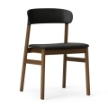 Krzesło Herit Ciemny Dąb Skórzane różne rozmiary Normann Copenhagen  