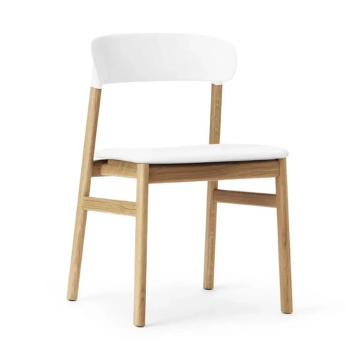 Krzesło Herit Jasny Dąb Skórzane różne rozmiary Normann Copenhagen  