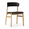 Krzesło Herit Jasny Dąb Skórzane różne rozmiary Normann Copenhagen  