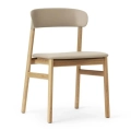Krzesło Herit Jasny Dąb Skórzane różne rozmiary Normann Copenhagen  