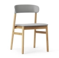Krzesło Herit Jasny Dąb Skórzane różne rozmiary Normann Copenhagen  