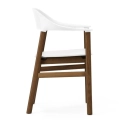 Krzesło Herit Z Podłokietnikami Ciemny Dąb różne rozmiary Normann Copenhagen 