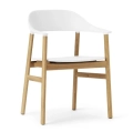 Krzesło Herit Z Podłokietnikami Jasny Dąb różne rozmiary Normann Copenhagen 