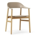 Krzesło Herit Z Podłokietnikami Jasny Dąb różne rozmiary Normann Copenhagen 