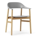Krzesło Herit Z Podłokietnikami Jasny Dąb różne rozmiary Normann Copenhagen 