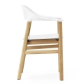 Krzesło Herit Z Podłokietnikami Jasny Dąb różne rozmiary Normann Copenhagen 