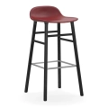 Krzesło Barowe Form Tapicerowane Metal  różne rozmiary Normann Copenhagen