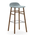 Krzesło Barowe Form Tapicerowane Metal  różne rozmiary Normann Copenhagen