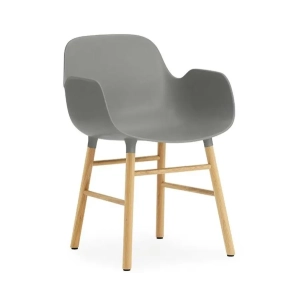 Krzesło Form Z Podłokietnikami Dębowa Podstawa różne kolory Normann Copenhagen