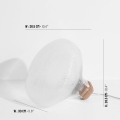 LAMPA STOŁOWA TIDELIGHT TRANSPARENTNA Petite Friture 