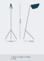 LAMPA PODŁOGOWA MEDITERRANEA 120 CM PETITE FRITURE