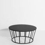 STOLIK KAWOWY OGRODOWY HOLLO CZARNY PETITE FRITURE